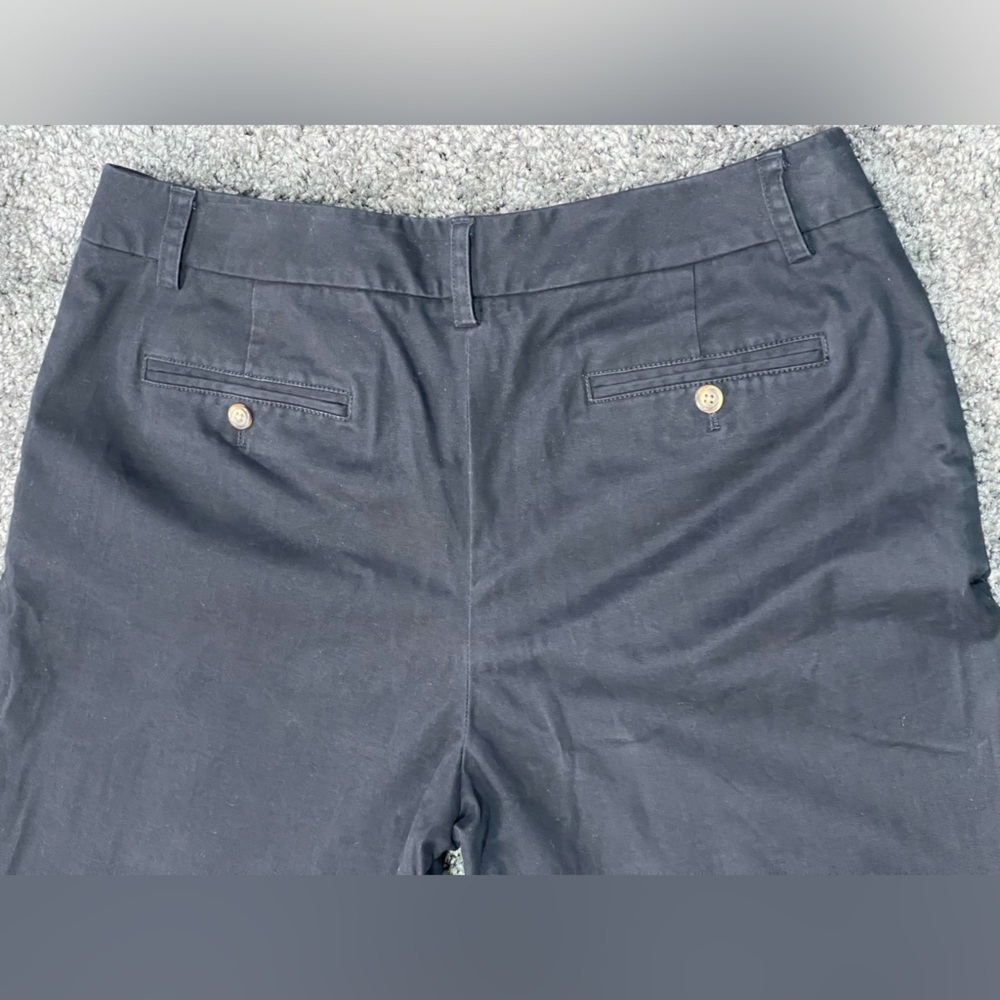 Talbots signature Flare wide black cotton blend pants women’s size 14 - Picture 5 of 13